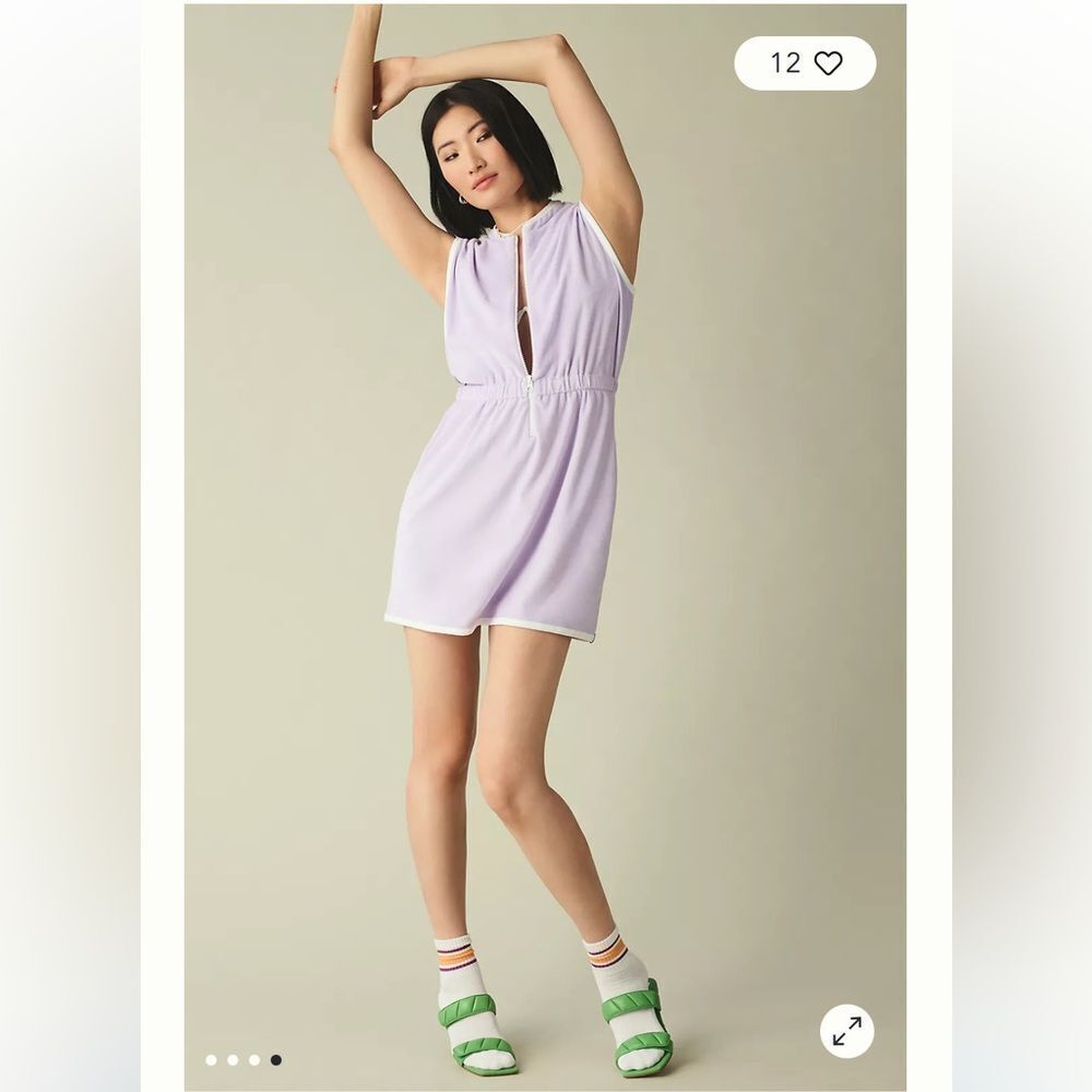 Anthropologie KULE The Terry Cinch-Waist Dress